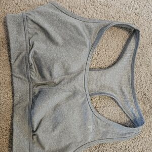Fila Gray Racerback Sports Bra